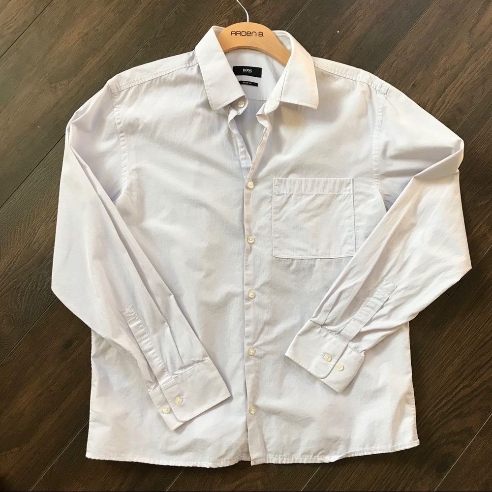 Hugo Boss sharp fit button up